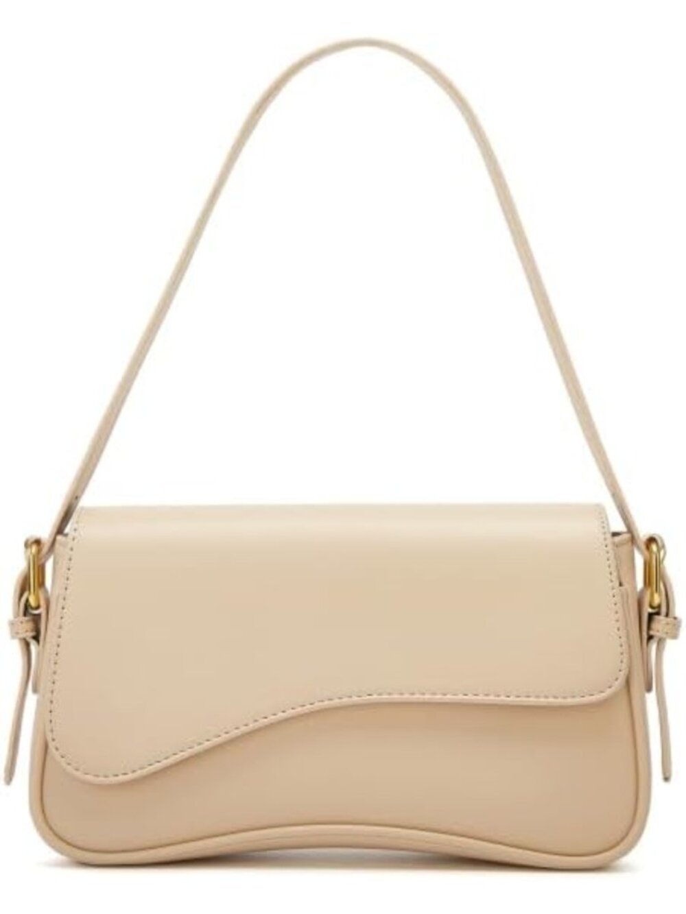 Chic Y2K Crossbody Shoulder Bag for Women - PU Leather, 2 Adjustable Straps
